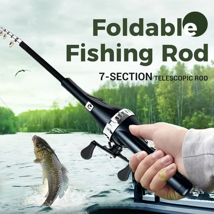 All-in-one Telescopic Fishing Rod Kit