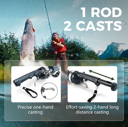 All-in-one Telescopic Fishing Rod Kit