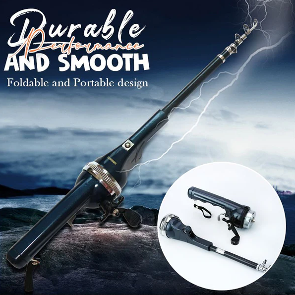 All-in-one Telescopic Fishing Rod Kit