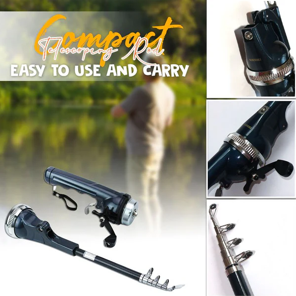 All-in-one Telescopic Fishing Rod Kit